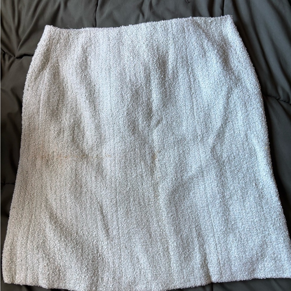 Chanel Wool/Silk Skirt